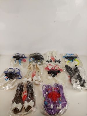 Lot de 10 - MAPLEAF - Sandales et nu-pieds type méduses - Po…