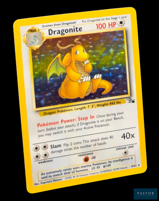 une carte sur laquelle figure l'image d'un dragon