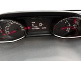 a close up of a car dashboard with a speedometer