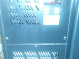 an image of a metal cabinet with a metal door
