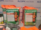 two bags of coverguard on the counter next to each other