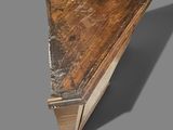 a piece of wood that is sitting on top of a table