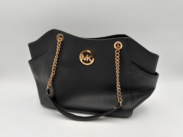 MICHAEL KORS : sac porté main noir