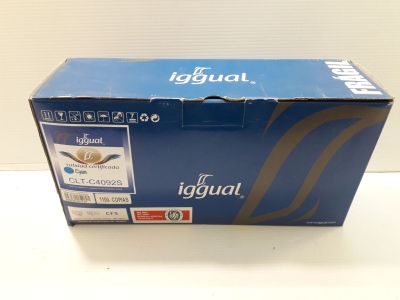 une boîte de glace Igguat posée sur une table