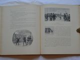 an open book with pictures of people on it