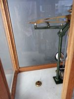 Balance de présision de laboratoire en acajou,C. (photo 6)