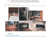 une photo d'une brochure contenant des photos de différents articles