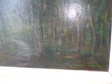 a picture of a painting on a window sill