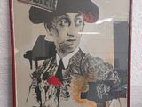 la photo d'une photo représentant un homme portant un chapeau