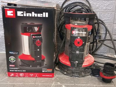 Pompe d'évacuation EINHELL GE-DP 7935 N-A LL ECO - Retour client test 