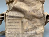 an image of a bag with writing on it
