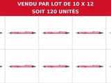 vendu plan lot de 10 x 12 soft 120 unites