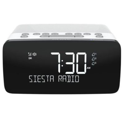Radio-réveil DAB+ FM Pure Siesta Charge Blanc