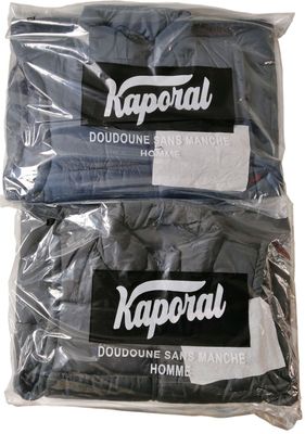 Lot de 2 doudounes sans manche KAPORAL Ugolin taille S de co…