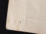 a small piece of paper with writing on it