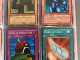 a lot of cards that are in the case