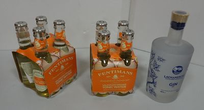 1 Bt Gin. Distillerie Lachenenche + 8 Tonic Agrumes et ginge…