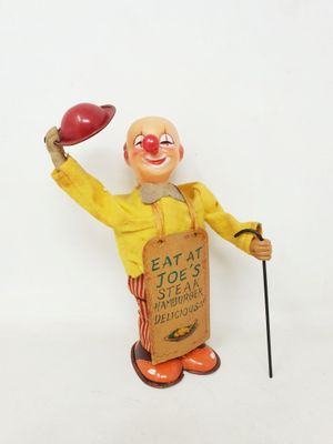Nomura toys TN (Japan, v. 1955) - clown mécanique portant un…