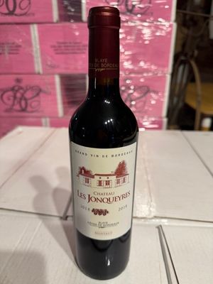 60 Bouteilles Vin Rouge DU Chateau Les Jonqueyres 2018 - Bla…