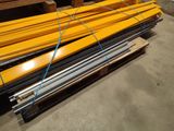 many pieces of wood that are sitting on the floor