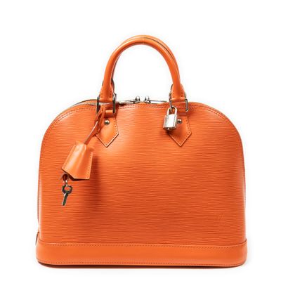 Sac « Dome » Louis Vuitton en cuir Epi orange