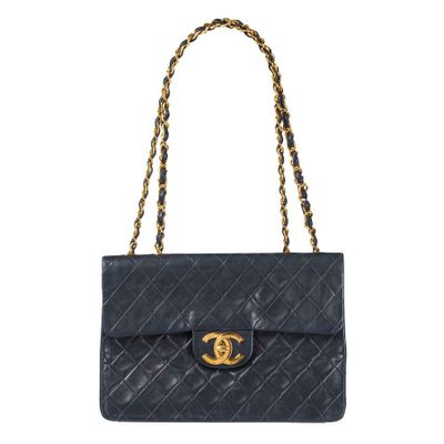 chanel navy quilted lambskin quilted lambskin flap bag