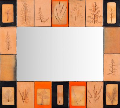 Roger CAPRON (1922-2006) 18 carreaux de céramique modèle Her… - Photo 1