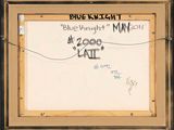 a picture of a sign on the wall that says blue knight mania