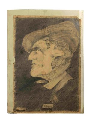 ARTISTE INCONNU, 20EME SIECLE Portrait of Richard Wagner