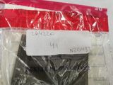 a plastic bag with a label on it and a plastic bag with a plastic bag attached to it