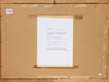an image of a picture of a piece of cardboard with a piece of paper taped to it