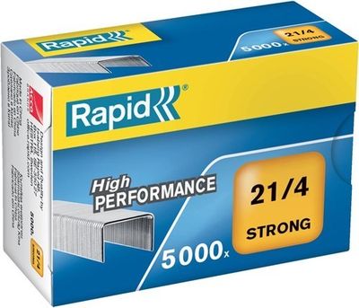 rapidx high performance staples, 5000 / box