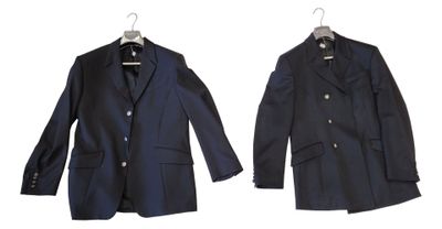 THIERRY MUGLER Ensemble de 2 vestes de costume pour homme co…