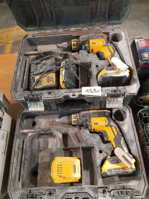 2 visseuses à placo sans fil Dewalt Brushless 14.4 V avec ch… - Photo 1