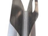 a metal object that is shaped like a butterfly