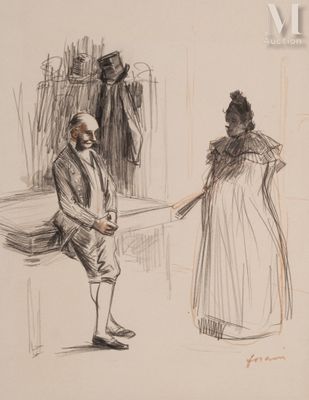 Jean-Louis FORAIN (Reims 1852 - Paris 1931)