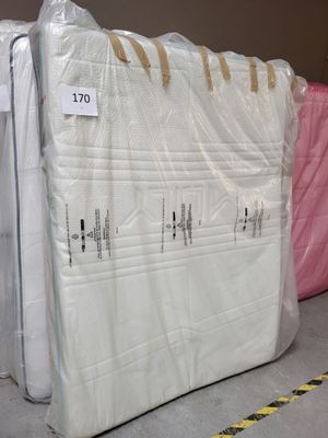 de nombreux types de matelas exposés dans un magasin