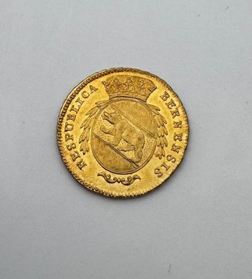 Monnaie étrangère Suisse double Duplone Or 15,21 g Bernes SPL - Photo 1