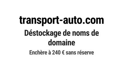 Nom de domaine transport-auto.com.
