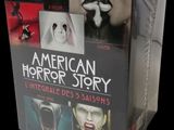 an american horror story dvd box set with various images