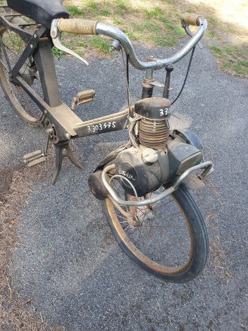 Vélo Solex type 3300 immatriculée BK-991-B, 1ère mise en circulat...