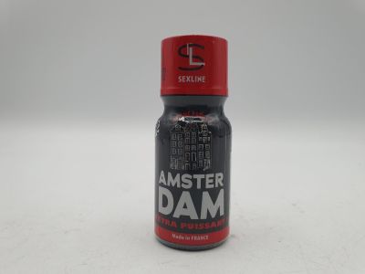 an image of a bottle of amster dam on a white surface