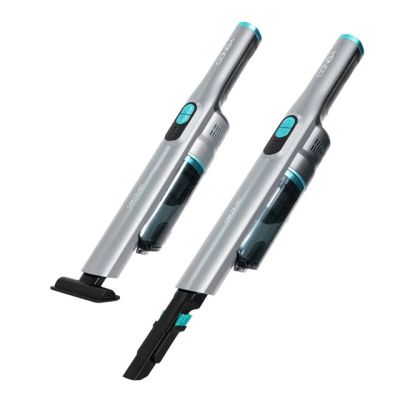 a pair of two electric hair dryers sitting on top of each other