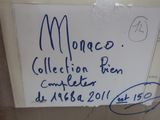 une photo d'une étiquette apposée sur une boîte sur laquelle on peut lire « Monaco Collection Ben »