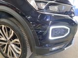 a close up of the front of a black car
