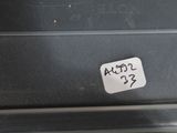 a sticker on the back of an oven door