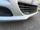 a close up view of a car ' s front bumper
