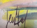 an image of a close up of a painting of a person on a surfboard