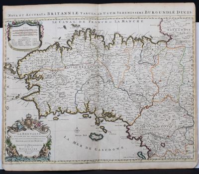 an old map of ireland with the borders of scotland and ireland