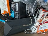 a box full of electronics and other items in it